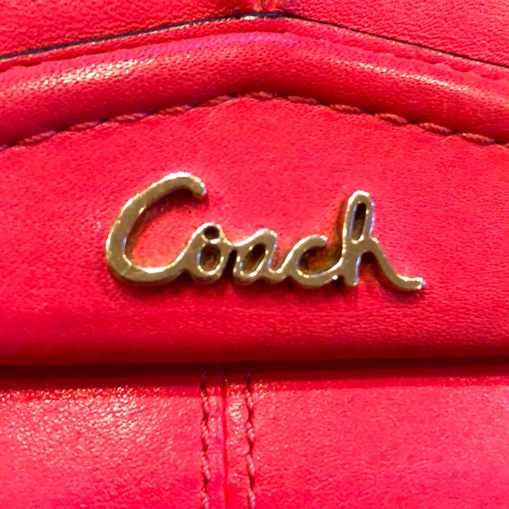 Authentic coach wallet